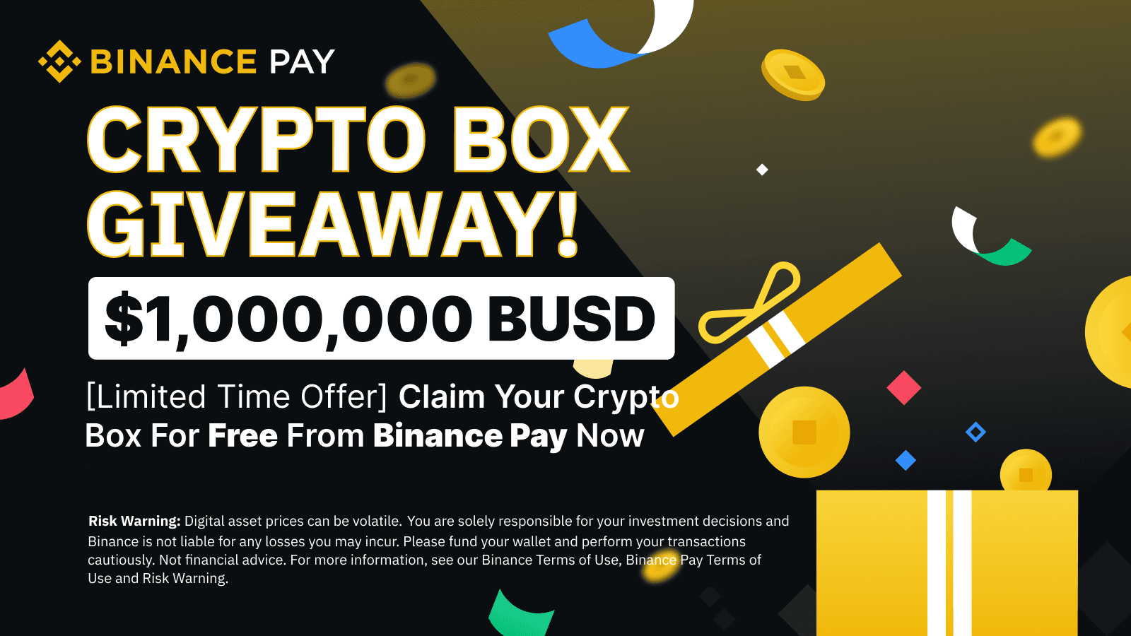 Binance Crypto Box Giveaway Script